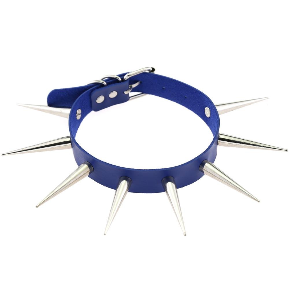 Long Spiked Choker