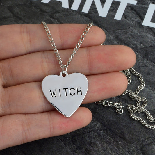 Witch Heart Necklace