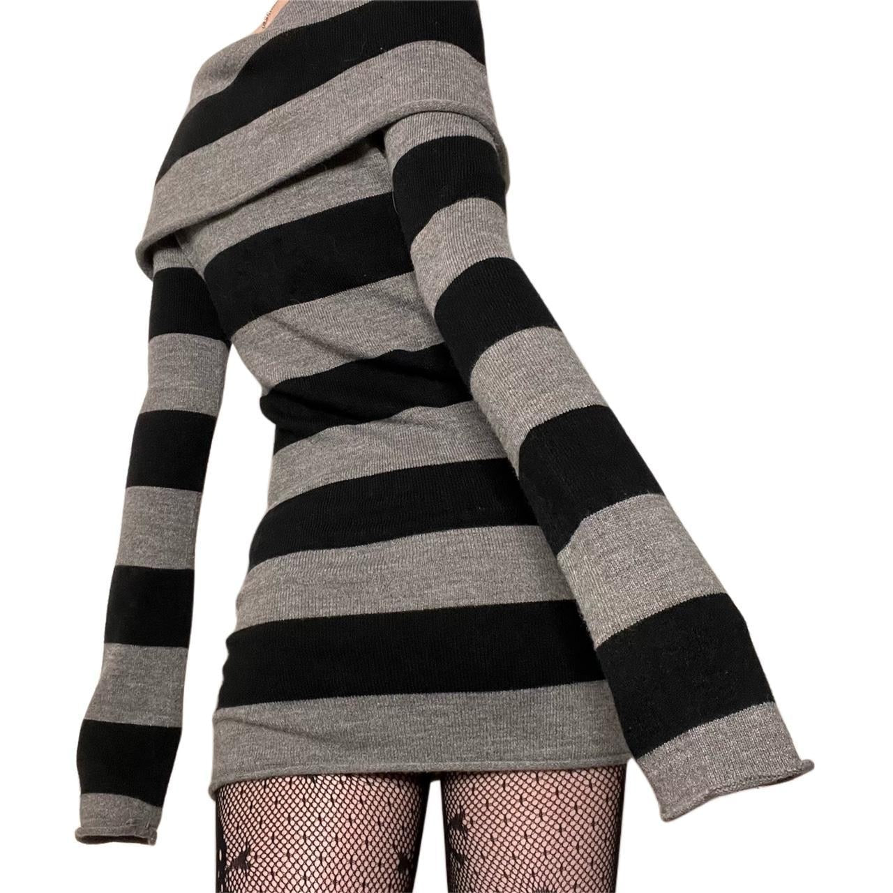 Striped Sweater Dress